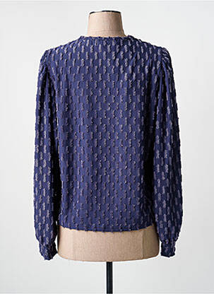 Blouse manches longues manches longues violet MEISÏE femme