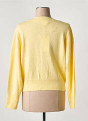 Gilet manches longues jaune ARTLOVE femme seconde vue