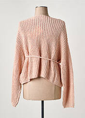 Gilet manches longues rose ARTLOVE femme seconde vue