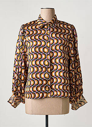 Chemisier marron MEISÏE femme