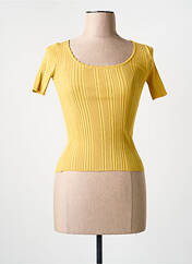 T-shirt jaune ARTLOVE femme seconde vue