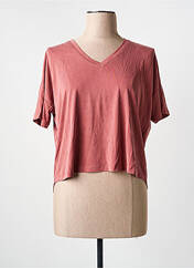 T-shirt rose fonce ARTLOVE femme seconde vue