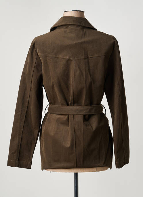 Veste casual col chemisier vert ARTLOVE femme