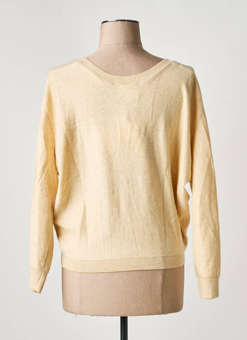Gilet manches longues stretch beige ARTLOVE femme