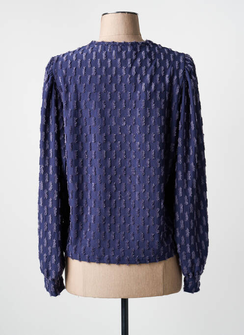 Blouse manches longues manches longues violet MEISÏE femme