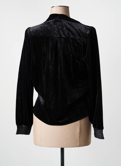 Top col v manches longues noir ARTLOVE femme