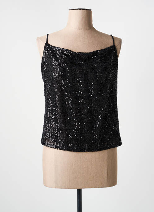 Top manches bretelles ajustables fines bretelles noir ARTLOVE femme