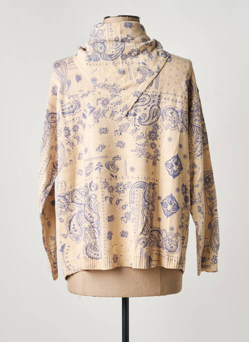 Gilet manches longues bleu MEISÏE femme