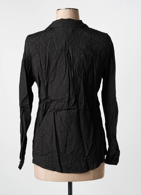 Chemisier coupe cintrée manches longues noir ARTLOVE femme