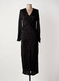 Robe longue manches longues manches longues noir ARTLOVE femme