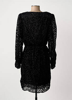 Robe courte manches longues manches longues noir ARTLOVE femme