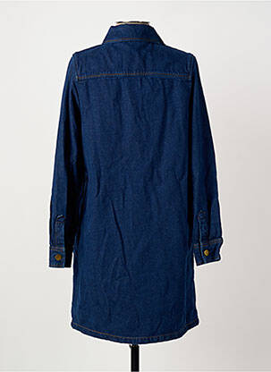 Robe courte manches longues manches longues bleu ARTLOVE femme