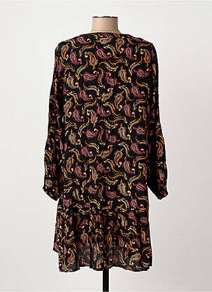 Robe courte manches longues manches longues noir ARTLOVE femme