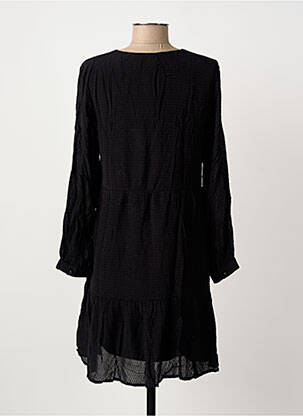 Robe courte manches longues manches longues noir ARTLOVE femme