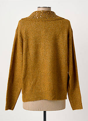 Pull stretch manches longues vert MEISÏE femme