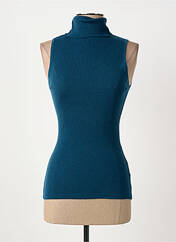 Pull col roulé bleu ARTLOVE femme seconde vue