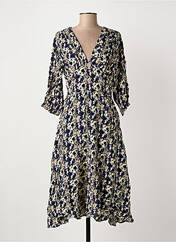 Robe mi-longue bleu ARTLOVE femme seconde vue