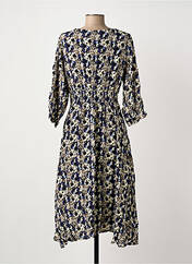 Robe mi-longue bleu ARTLOVE femme seconde vue