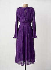 Robe mi-longue violet ARTLOVE femme seconde vue