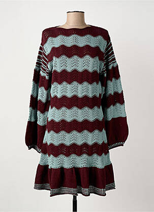 Robe pull rouge MEISÏE femme