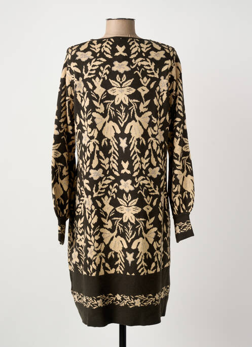 Robe pull coupe cintrée manches longues gris MEISÏE femme