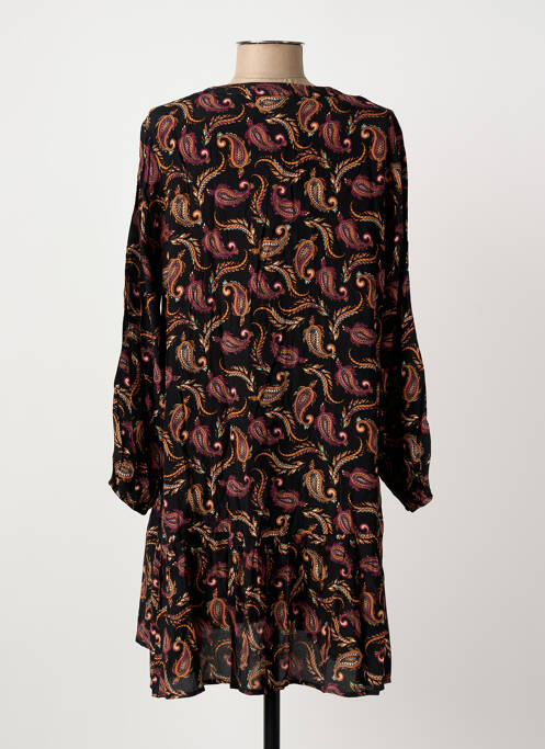 Robe courte manches longues manches longues noir ARTLOVE femme