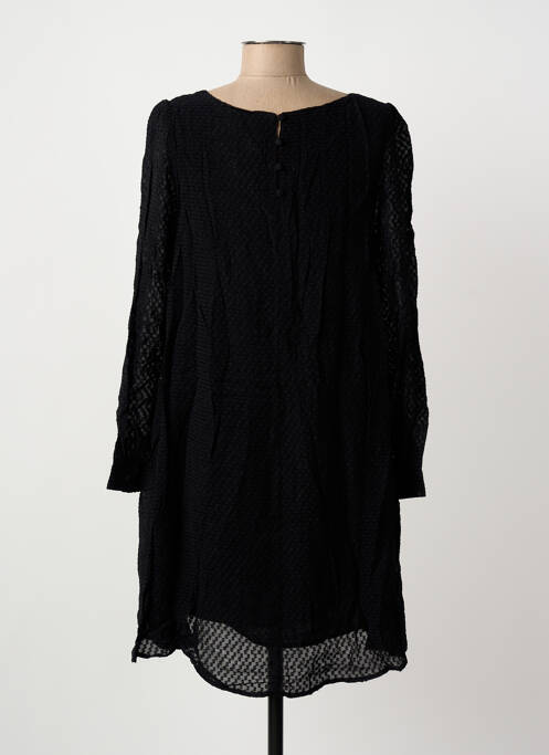 Robe courte manches longues manches longues noir ARTLOVE femme