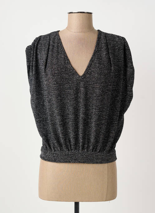 Top stretch manches courtes noir ARTLOVE femme