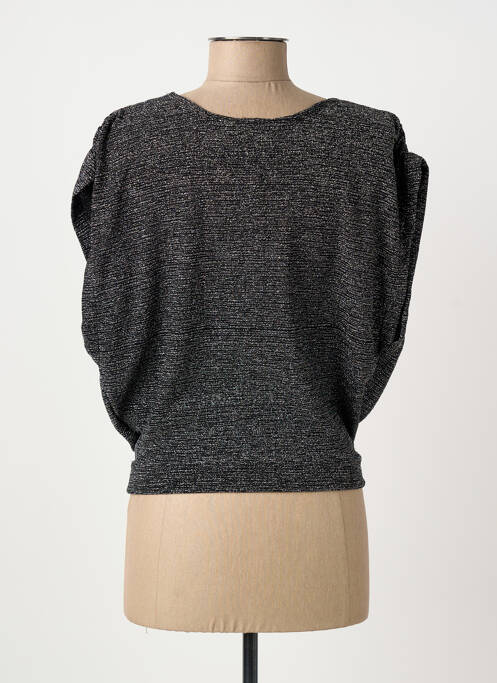 Top stretch manches courtes noir ARTLOVE femme