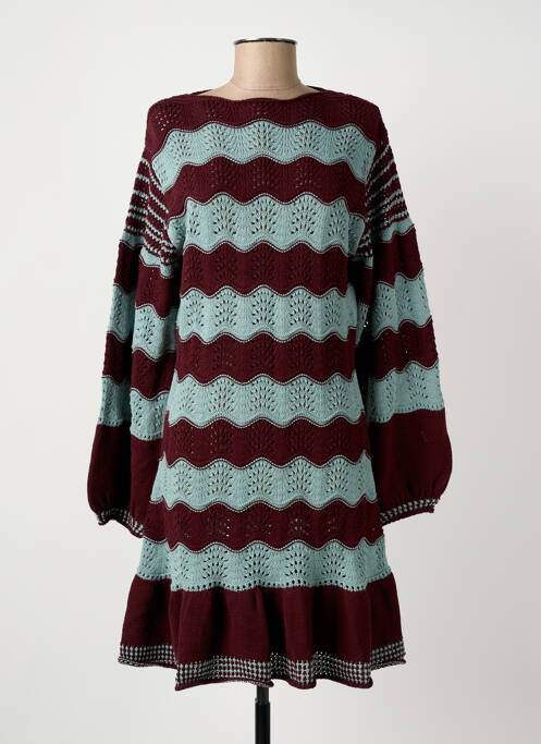 Robe pull rouge MEISÏE femme