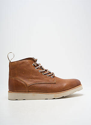 Bottines/boots tissage satiné bout rond marron BLACKSTONE homme