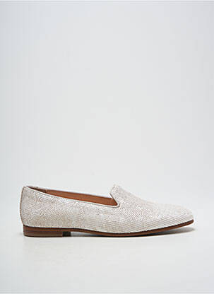 Mocassins bout rond talon plat jusqu'à 3cm beige KOST femme