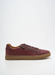 Baskets fermeture zip et lacets bout rond violet PALLADIUM homme