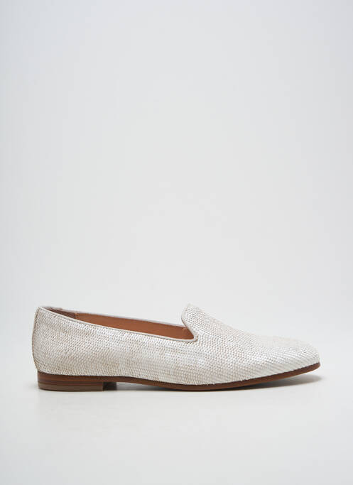 Mocassins bout rond talon plat jusqu'à 3cm beige KOST femme