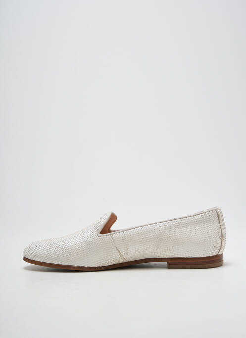 Mocassins bout rond talon plat jusqu'à 3cm beige KOST femme