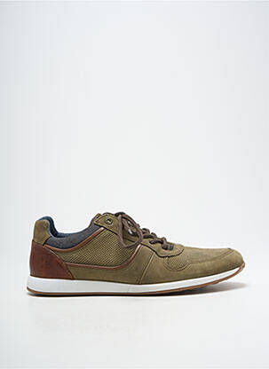 Baskets bout rond bout rond vert BULLBOXER homme
