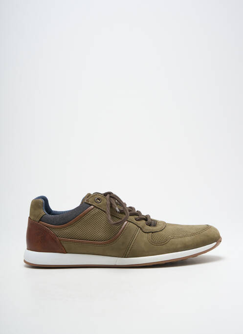 Baskets bout rond bout rond vert BULLBOXER homme
