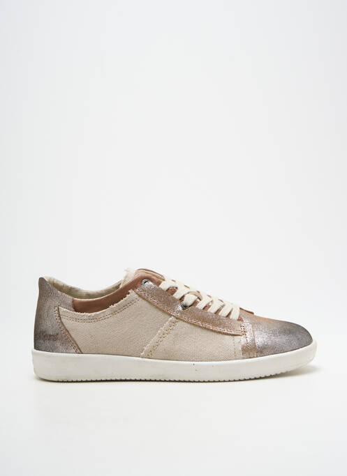 Baskets beige KICKERS femme