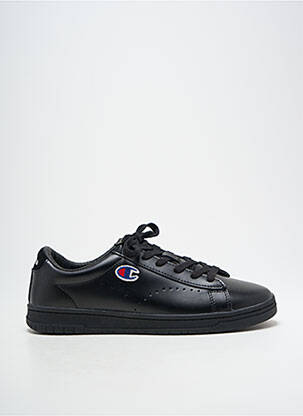 Baskets matière lisse talon plat jusqu'à 3cm noir CHAMPION femme