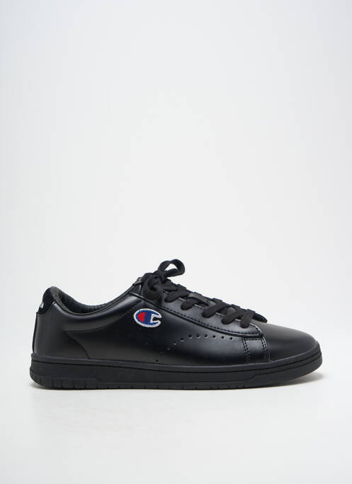 Baskets matière lisse talon plat jusqu'à 3cm noir CHAMPION femme