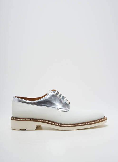 Derbies argent PELLET femme