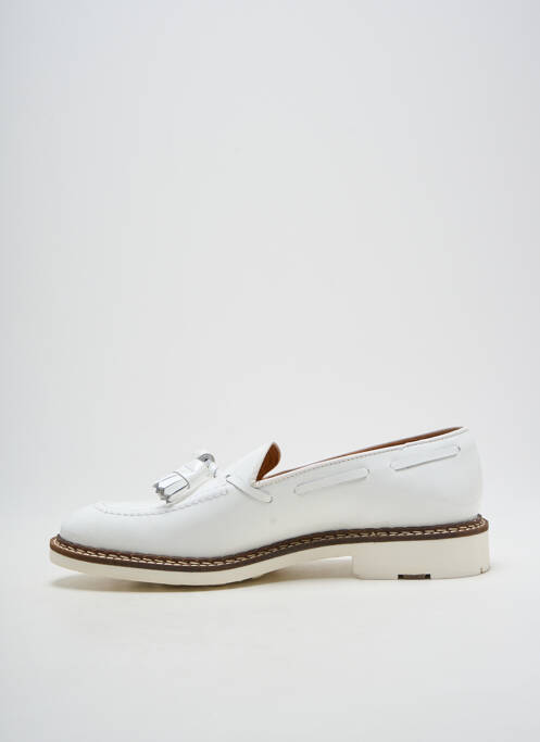Mocassins blanc PELLET femme