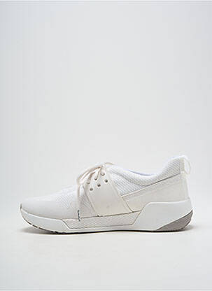 Baskets bout rond talon plat jusqu'à 3cm blanc TIMBERLAND femme