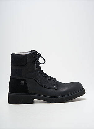 Bottines/boots fermeture lacets talon bas noir G STAR homme