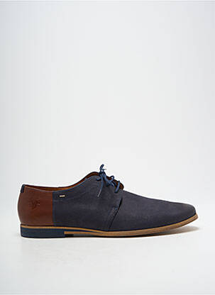 Derbies type de semelle amortissante talon bas bleu KOST homme