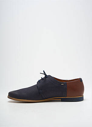 Derbies type de semelle amortissante talon bas bleu KOST homme