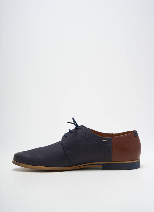 Derbies type de semelle amortissante talon bas bleu KOST homme