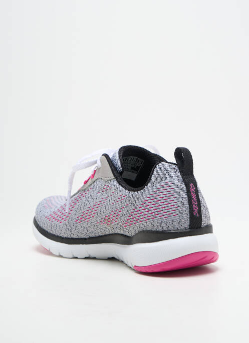 Baskets rose SKECHERS femme