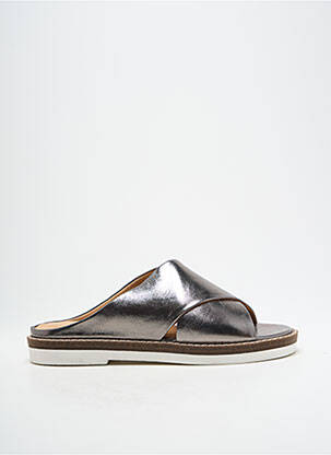 Mules/Sabots argent ELUE PAR NOUS femme
