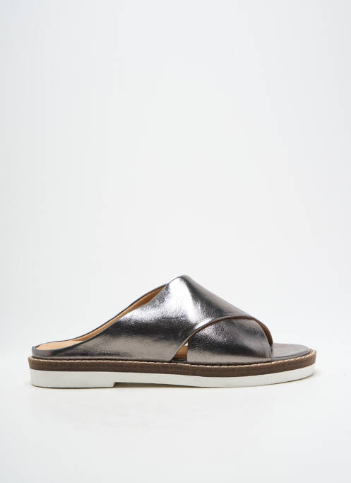 Mules/Sabots argent ELUE PAR NOUS femme